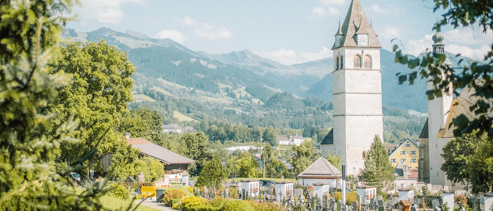 Kirche in den Kitzbüheler Alpen