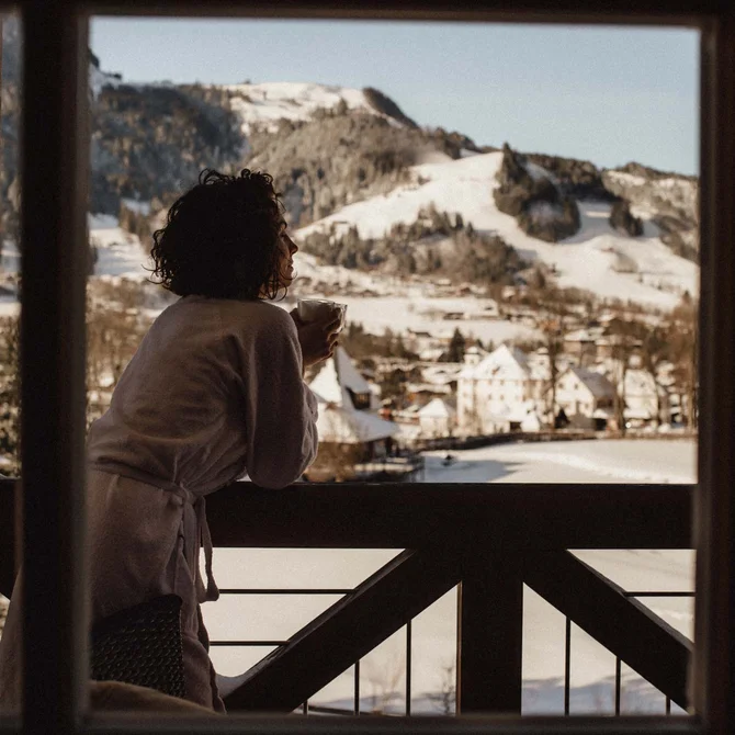 Endlich Winter im Schlosshotel Kitzbühel