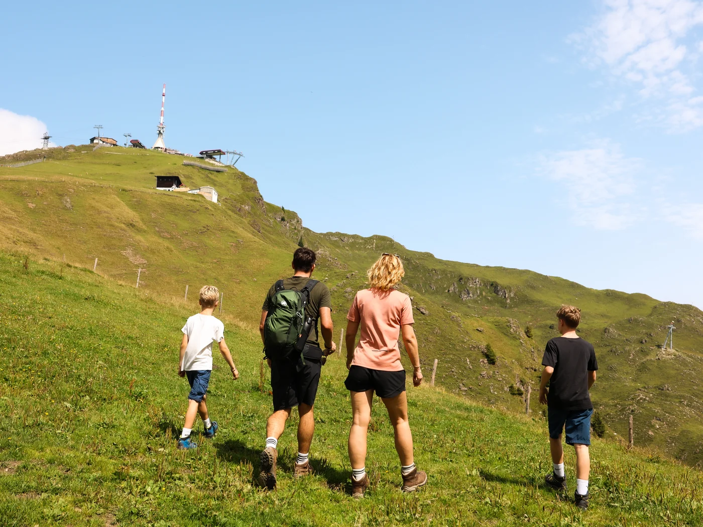 [Translate to Italienisch:] Familie am Kitzbüheler Horn