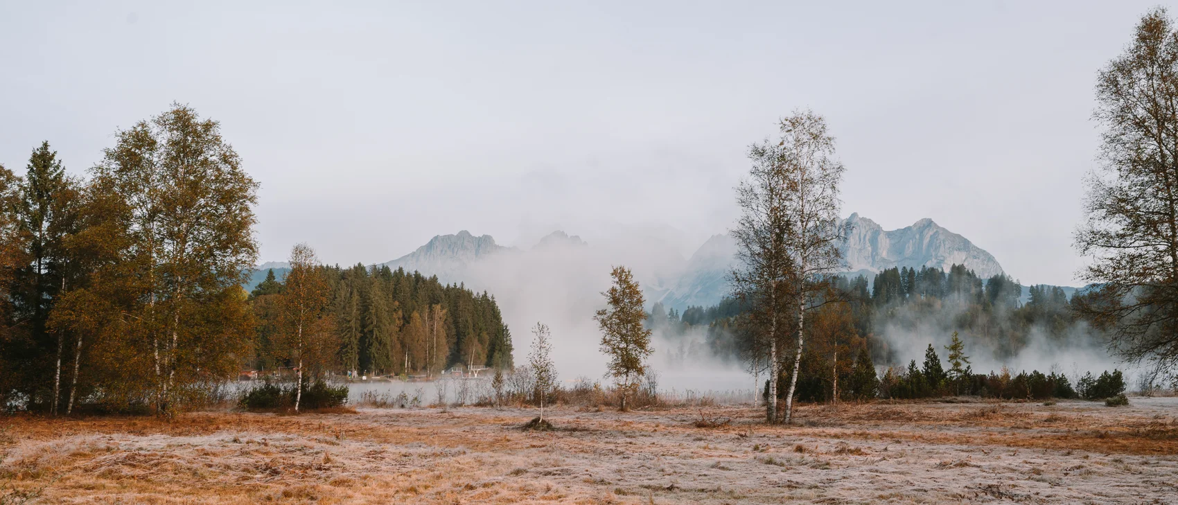Wilder Kaiser im Herbstnebel Wilder Kaiser im Herbstnebel