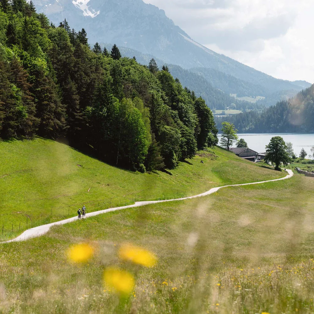 Rund ums Bikehotel in Kitzbühel wandern
