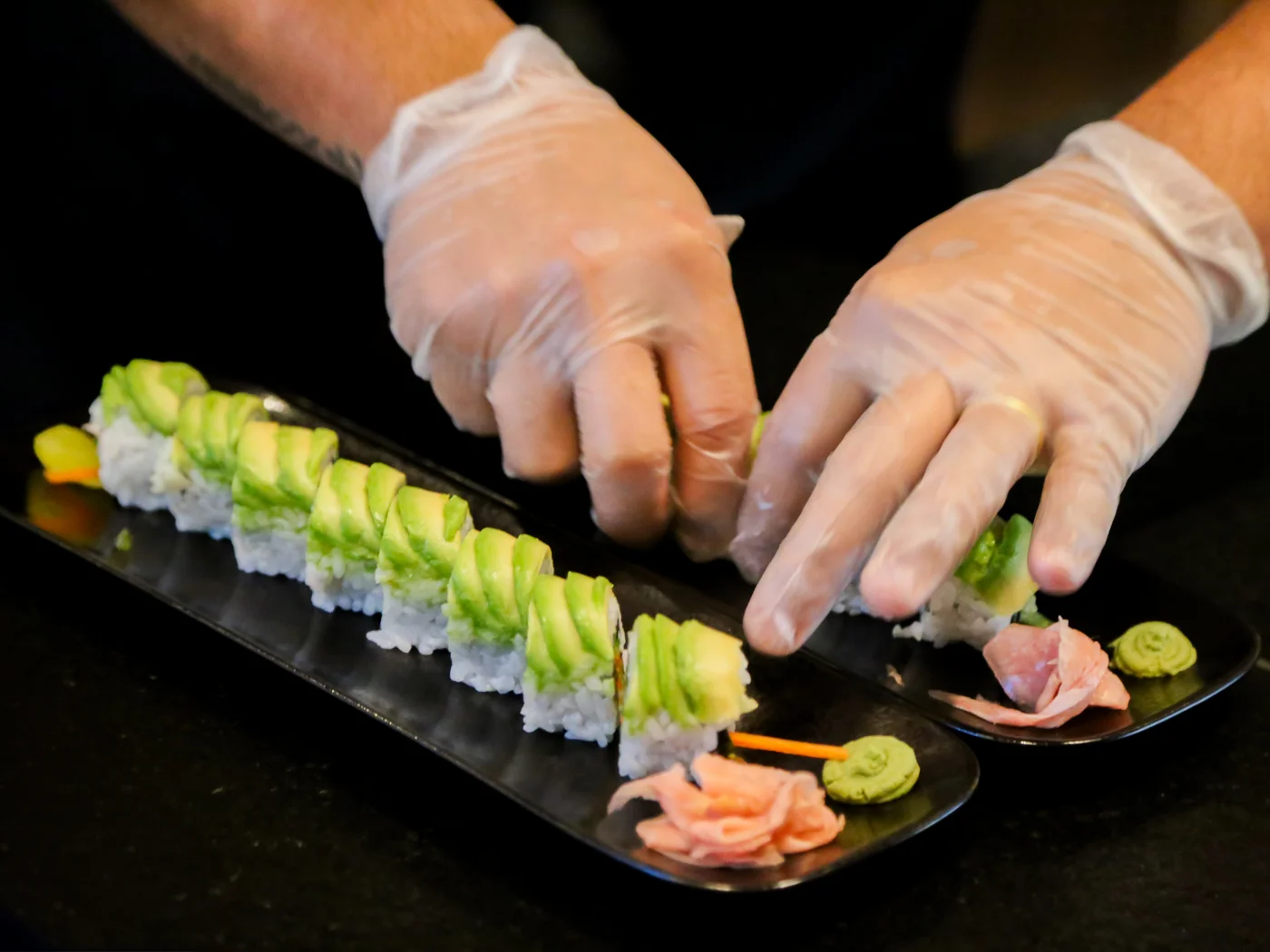 Zubereitung von Sushi Zubereitung von Sushi